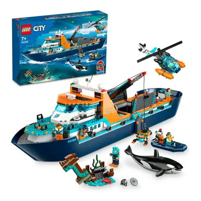 Set LEGO City - Nava pentru explorari arctice (60368)