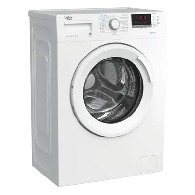 Masina de spalat rufe slim Beko WRE6512BWWU SteamCure, 1000 RPM, 6 kg, Clasa A+++