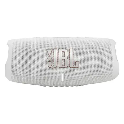 Boxa Portabila JBL Charge 5, Bluetooth, IP67, PartyBoost, Pro Sound, Alb