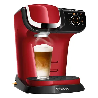 Espressor Bosch Tassimo My Way 2 TAS6503, 1500 W, 1.3 L, 3.3 bar, Rosu