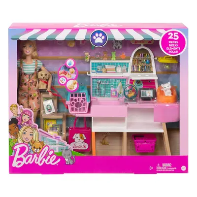 Barbie Set De Joaca Magazin Accesorii Animalute