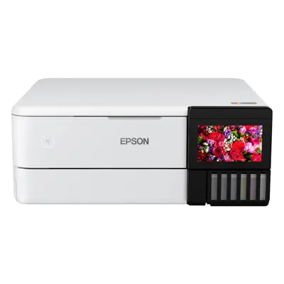 Multifunctional inkjet color Epson L8160 CISS, A4, Retea, Wireless, Alb