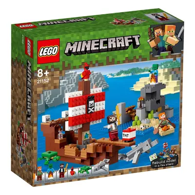 LEGO Minecraft Aventura Corabiei De Pirati 21152