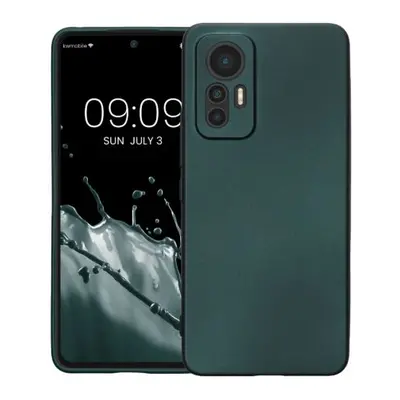 Husa Kwmobile pentru Xiaomi 12 Lite, Silicon, Verde, 59407.14