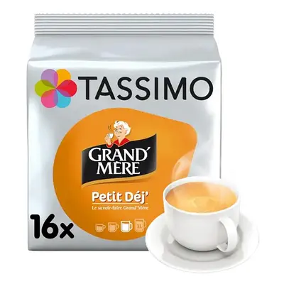 Capsule cafea, Jacobs Tassimo Grand Mere Petit Dejeuner, 16 bauturi x 90 ml, 16 capsule