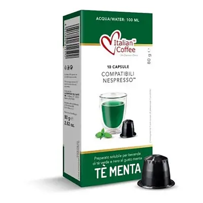 Ceai de Menta, 60 capsule compatibile Nespresso, Italian Coffee