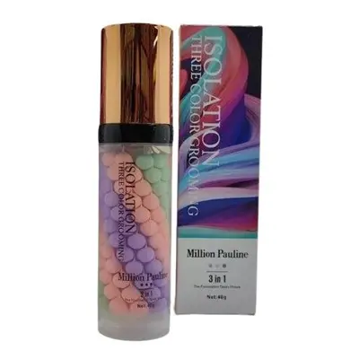 Primer Machiaj Fond de Ten, Million Pauline, Isolation Three Color Grooming, 40 g