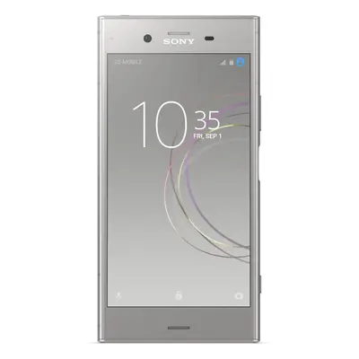 Telefon mobil Sony Xperia XZ1, 64GB, 4GB, Argintiu + Casti Sony h.ear on 2 Mini Gold