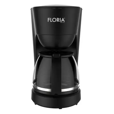 Aparat de facut cafea Floria ZLN9273 Negru, putere 600W, oprire automata, vas de 1.2 litrii