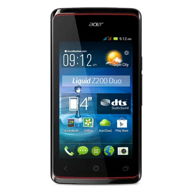 Telefon mobil Acer Liquid Z200, 4GB, Negru