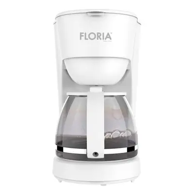 Aparat de facut cafea Floria ZLN9274 Alb, putere 600W, oprire automata, vas de 1.2 litrii