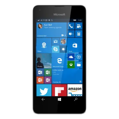 Telefon mobil Microsoft Lumia 550, 8GB, Alb