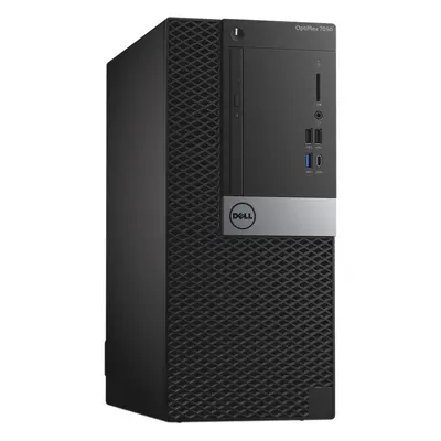 Sistem Desktop PC Dell OptiPlex 7050 MT, Intel Core i7-7700, 8GB DDR4, HDD 1TB, Intel HD Graphic