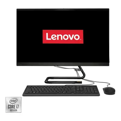 Sistem Desktop PC All-In-One Lenovo IdeaCentre 3 27IMB05, 27", Intel® Core™ i7-10700T, 8GB DDR4,