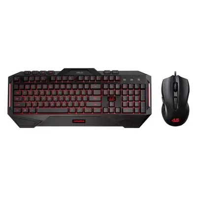 Kit tastatura si mouse gaming Asus Cerberus