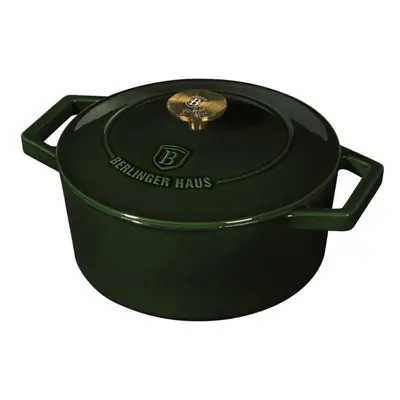 Oala fonta emailata cu capac 20 cm Emerald Collection Berlinger Haus BH 6517