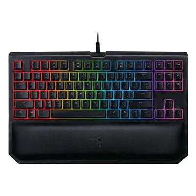 Tastatura gaming mecanica Razer Blackwidow Chroma V2 Tournament Edition, Green Switch