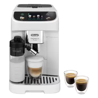 Espressor automat DeLonghi Magnifica Plus ECAM320.60.W, 1450 W, 15 bar, Alb