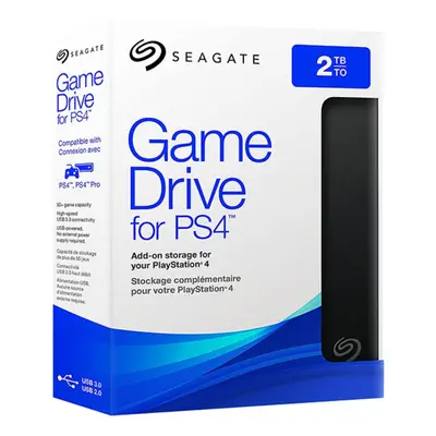 HDD extern Seagate Game pentru PS4 2TB, 2.5", USB 3.0