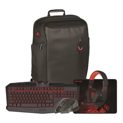 Kit tastatura si mouse gaming Redragon Essentials 5-in-1