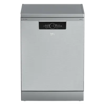 Masina de spalat vase independenta Beko BDFN38641XC, 16 seturi, 6 programe, Pearl Inox, Clasa C