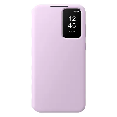 Husa de protectie Samsung Smart View Wallet Case pentru Galaxy A55 5G, Lavanda