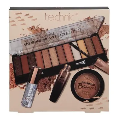 Set Machiaj 4 Produse Cosmetice, Technic, Mega Nudes Collection, Vegan