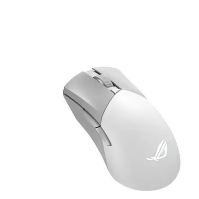 Mouse gaming wireless si bluetooth ASUS ROG Gladius III Wireless AimPoint Moonlight White