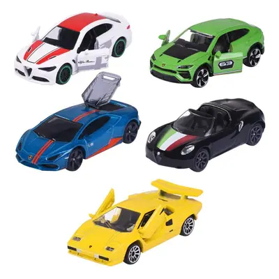 Set Majorette Dream Cars Italy cu 5 masinute din metal