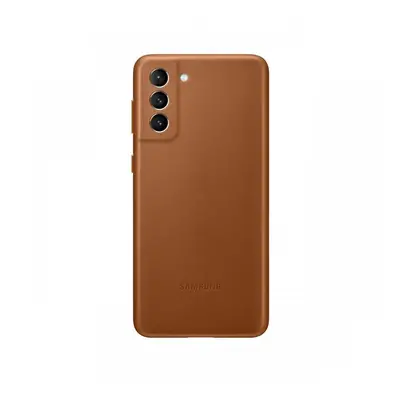 Husa Originala Samsung Galaxy S21 Plus Leather Cover Brown