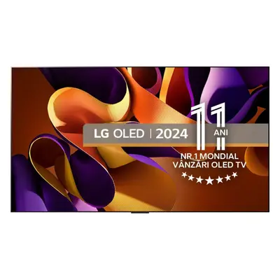 Televizor OLED Evo Smart LG 83G42LW, 210 cm, Ultra HD 4K, HDR, Clasa F