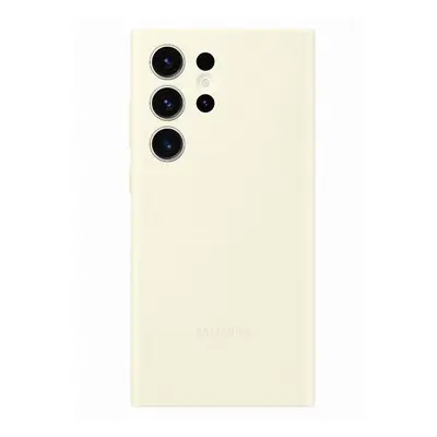 Samsung Husa Originala Silicone Cover Samsung Galaxy S23 Ultra Cream