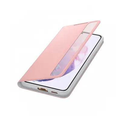 Husa Originala Samsung Galaxy S21 Plus Smart Clear View Cover Pink