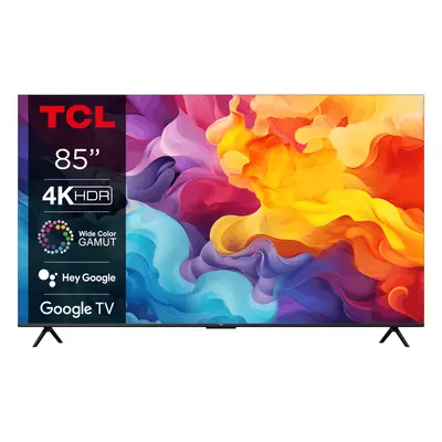 Televizor Smart TCL 85V6B, 214 cm, Smart Google TV, Ultra HD 4K, Clasa F