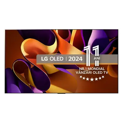 Televizor OLED Evo Smart LG 77G42LW, 195 cm, Ultra HD 4K, HDR, Clasa F