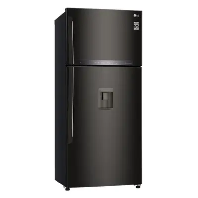 Frigider cu doua usi LG GTF744BLPED, No Frost, 509 l, Wi-Fi, Negru, Clasa E