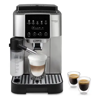 Espressor automat De’Longhi Magnifica Start ECAM 220.80.SB, 1450 W, 1.8 L, 15 bar, Negru/Arginti