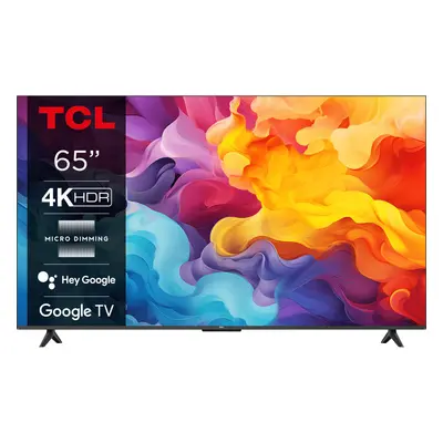 Televizor TCL LED 65V6B, 164 cm, Smart Google TV, 4K Ultra HD, Clasa E