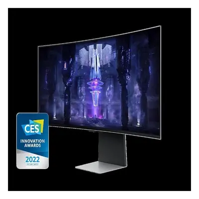 Monitor Gaming curbat OLED SAMSUNG Odyssey G8 LS34BG850SUXEN, 34", 175Hz, UWQHD, Argintiu