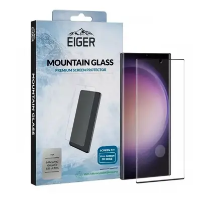 Eiger Folie Sticla 3D Mountain Glass Samsung Galaxy S23 Ultra Clear