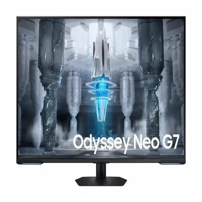 Monitor Gaming LED VA SAMSUNG Odyssey G7 LS43CG700NUXEN, 43", 4K, 144Hz, Negru/Alb