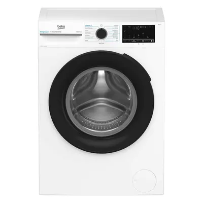 Masina de spalat rufe Beko BM3WFSU47415WB, 1400 RPM, 7 kg, Afisare timp spalare ramas, Hygiene+,