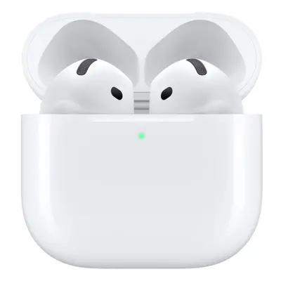 Casti True Wireless Apple AirPods Gen. 4, Carcasa USB-C, Bluetooth, Alb