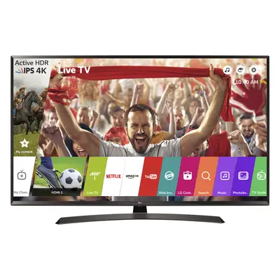 Televizor Smart LED, LG 55UJ634V, 139 cm, Ultra HD 4K