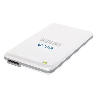 SSD Extern Philips, 512GB, USB 3.0, Alb