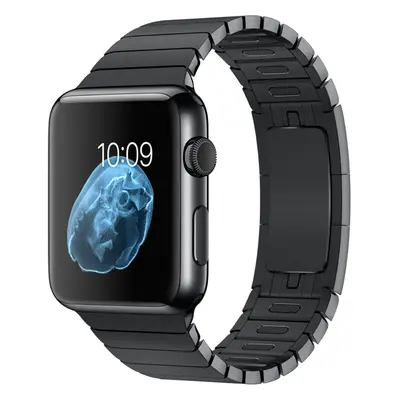 Apple Watch 42mm Space Black Stainless Steel Case, Space Black Link Bracelet