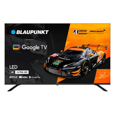 Televizor Smart Blaupunkt 50UGC5500S, 127 cm, 4K, Google TV, Bluetooth, Wi-Fi, Clasa G