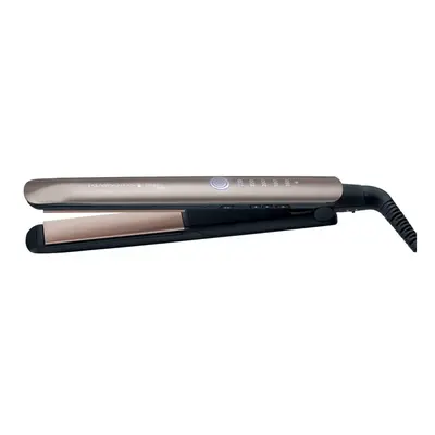 Placa de indreptat parul Remington Keratin Therapy Pro S8590, 230º, LCD, Easy Lock, Auriu