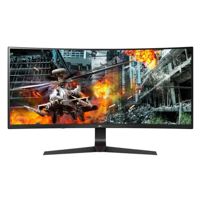 Monitor Gaming curbat LED LG 34GL750-B, 34", UltraWide Full HD, 144Hz, G-Sync, Display Port, Neg