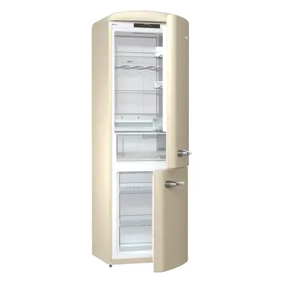 Combina frigorifica Gorenje ONRK193C, 307 l, Clasa A+++, Crem